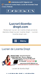 Mobile Screenshot of lucrari-licenta-drept.com